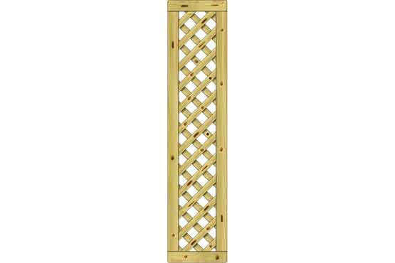 Rankzaun Lugano 41x180 cm Rankzaun KDI 41 x 180 cm Rankzaun