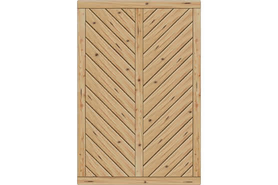 Sichtschutzelement Lugano 120x180 cm geschlossen Lärche/Douglasie naturbelassen 120 x 180 cm geschlossen