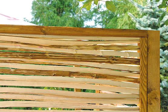 Naturzaun Hammarsund 90x180 cm naturbelassen ca. 90 x 180 cm