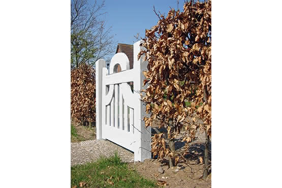 Gartentor Ammerland geschwungen 