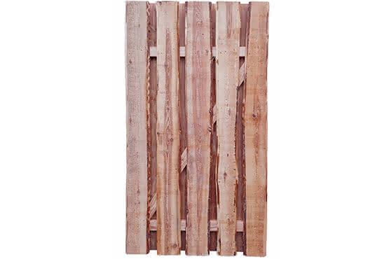 Sichtschutz Ponderosa Tür 100x180 cm KDI braun sägerau ca. 100 x 180 cm Tür | KDI braun sägerau