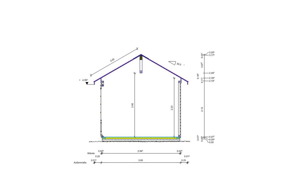 Pavillon 6-Eck Dahlem Typ 2 Ø 404 cm 