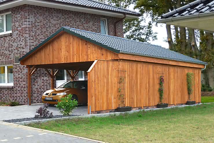 Doppelcarport Würzburg| Breite: 605 cm 