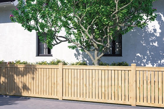 Sichtschutzelement Faaborg II aus Europäische Lärche 