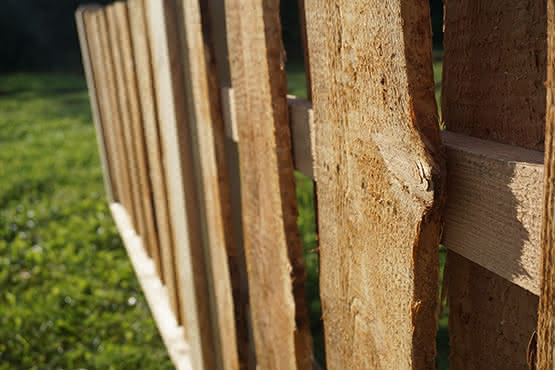 Sichtschutz Ponderosa 180x150 cm Lärche sägerau naturbelassen ca. 180 x 150 cm | Lärche natur sägerau