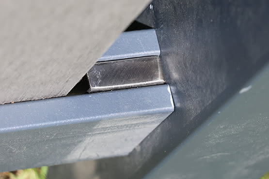 WPC-Vorgartenzaun Denver Pforte 100x80 cm 100x80 cm Pforte