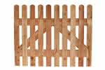 Zaun Holsteinzaun 68 100x80cm Pforte Lärche naturbelassen 100 x 80 cm Pforte | Lärche naturbelassen