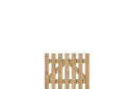 Fördezaun, 100 x 80 cm, Pforte, Lärche naturbelassen 100 x 80 cm Pforte