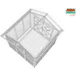 Gartenhaus - Gerätehaus -Geräteschuppen Holz 230 x 223 cm