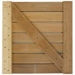 Terrassenfliesen Bangkirai 50x50 cm, FSC-zertifiziert (FSC 100%) 