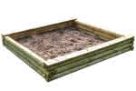 Sandkasten aus Holz: Merle KDI 180 x 180 cm 