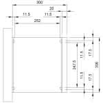 Terrassendach mit Steg-Doppelplatten master 306x300 cm 306x300 cm | Fichte KVH naturbelassen