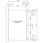 Terrassendach mit Steg-Doppelplatten select 607x400 cm 607x400 cm | Fichte Leimholz weiß grundiert