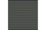 Kingston One cWPC Zaun 178x183 cm Anthrazit 178x183 cm Zaun | Anthrazit
