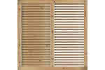 Sichtschutz Limone 180x180 cm Lärche/Douglasie naturbelassen ca. 180 x 180 cm | Lärche/Douglasie