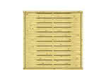Lamellenzaun Real 150x150 cm KDI ca. 150 x 150 cm