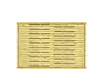 Lamellenzaun Real 180x120 cm KDI ca. 180 x 120 cm