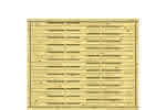 Lamellenzaun Real 180x150 cm KDI ca. 180 x 150 cm