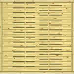 Lamellenzaun Real 180x180 cm KDI ca. 180 x 180 cm