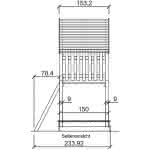 Spielturm Bausatz Oscar inkl. Leiter 