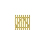Staketenzaun 80 100x100cm Pforte gerade KDI grün 100 x 100 cm Pforte