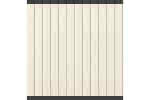 Systemzaun Kingston Vertical cWPC Beige Zaunelement 176 x 183 cm Steckzaun 176x183 cm | Beige