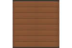 Systemzaun Kingston XL cWPC Dunkelbraun Zaunelement 178 x 183 cm Steckzaun 178x183 cm | Dunkelbraun
