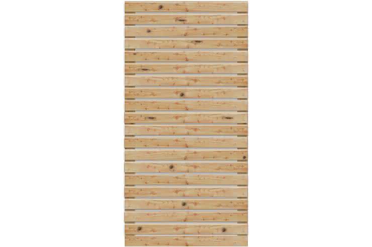 Rhombuszaun 90 x 180 cm | Lärche/Douglasie