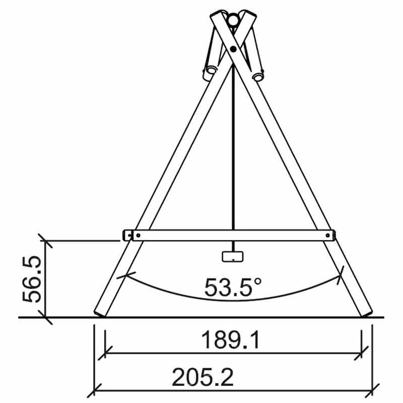 Einzelschaukel Lina aus Holz 
