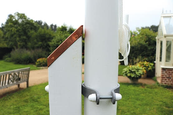 Fahnenmast Select 8,00 m Mast mit Zubehör Mast mit Zubehör