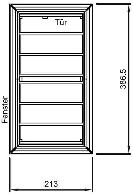 Gartenhaus 210x386 cm 