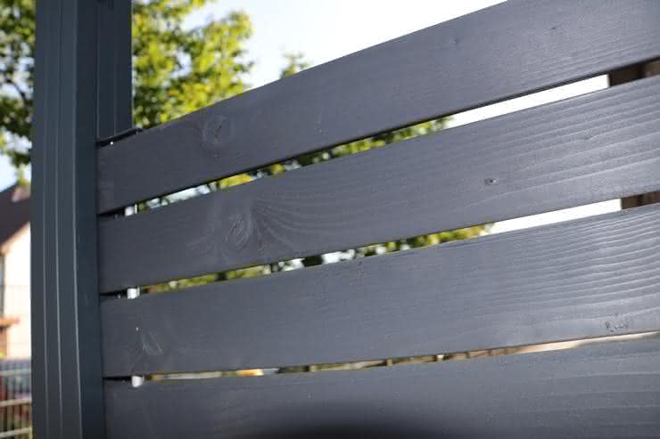 Nizza Steckzaun aus Rhombusprofilen 