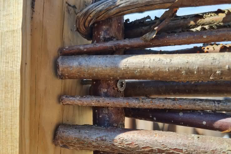 Weidenzaun ca. 180 x 90 cm