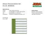 Günstig: Terrassendielen-Set 3,00x3,00 m aus 27x145 mm Kiefer KDI fein geriffelt 