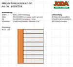 Günstig: Terrassendielen-Set 4,00x3,00 m aus 27x145 mm europ. Lärche genutet 