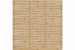 Rhombuszaun 180 x 180 cm | Lärche/Douglasie