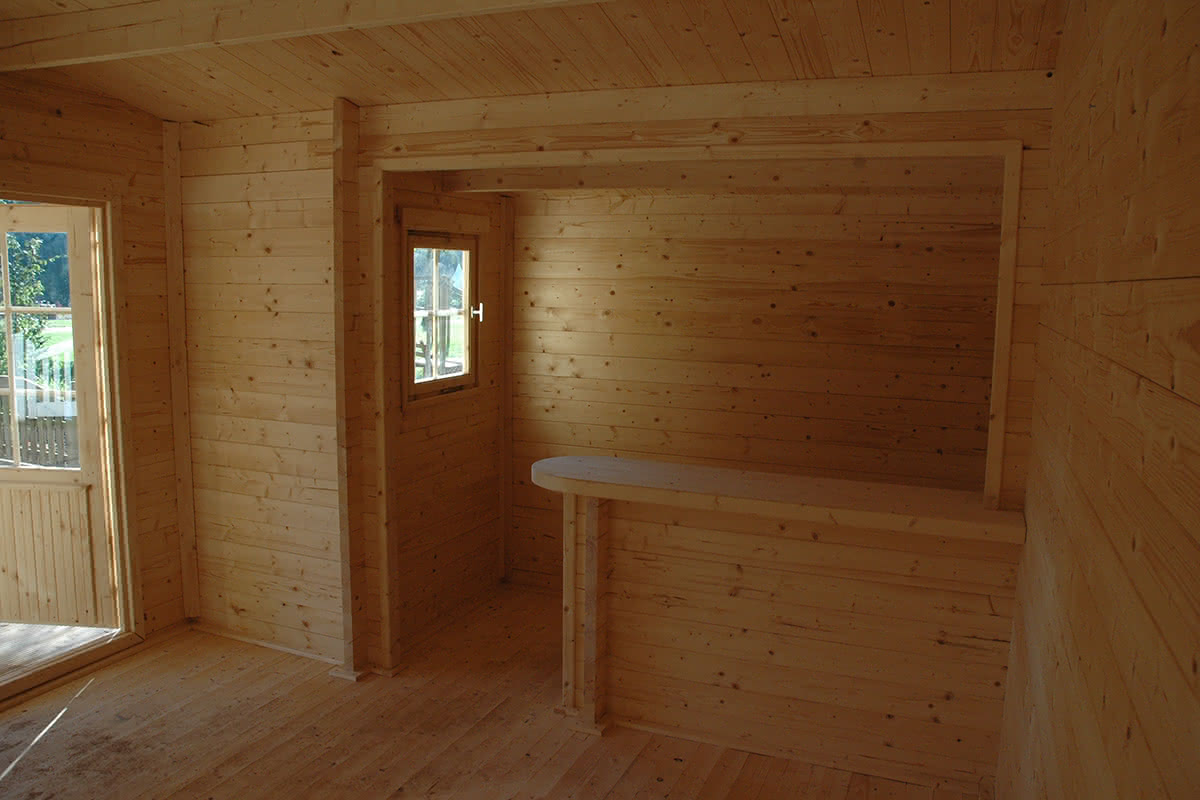 Gartenlaube Partyhaus 45 mm