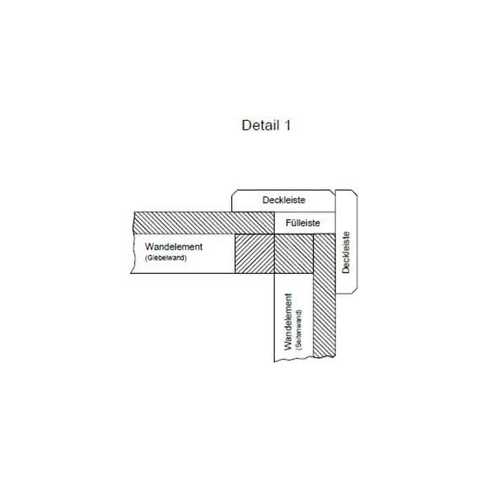 Gartenhaus mit Schleppdach 303 x 223 cm | Fichte natur