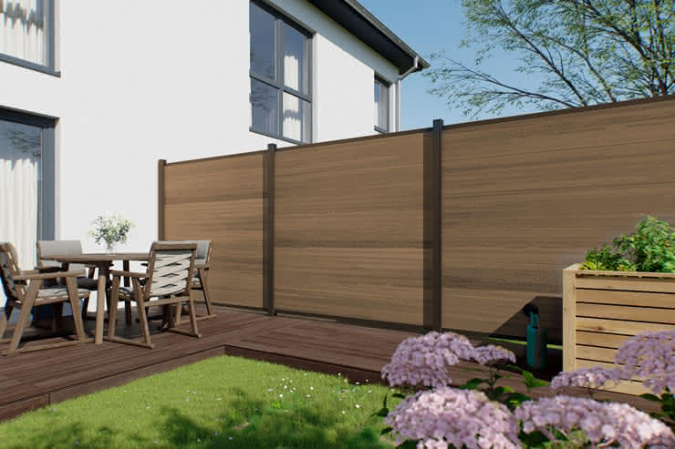 Kingston XL Systemzaun PVC 178x175 cm Farbe nach Wahl Kingston XL | nach Wahl