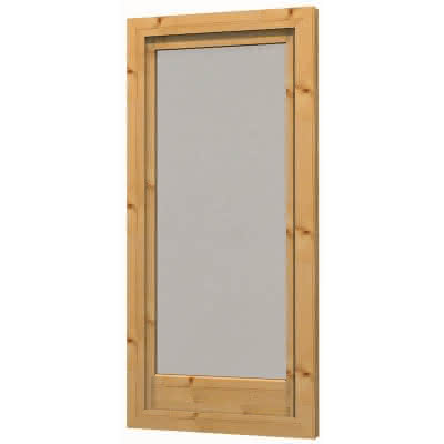 Blockhaus-Fenster Greena 81x177 cm isolierverglast, für 45 mm BB, ohne Öffnungsfunktion Greena isolierverglast | 45 mm