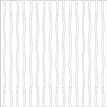 Sichtschutzzaun Wailua Fichte Grauweiß 180x180 cm 180 x 180 cm | Fichte grauweiß