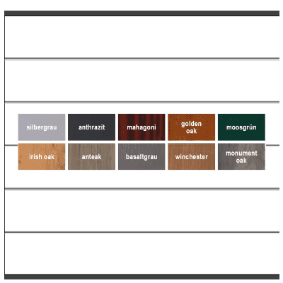 Kingston XL Systemzaun PVC 178x175 cm Farbe nach Wahl Kingston XL | nach Wahl