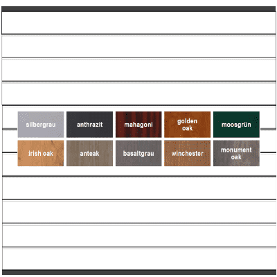 Kingston Systemzaun PVC 178x175 cm Farbe nach Wahl Kingston | nach Wahl