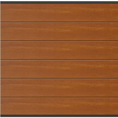 Systemzaun Kingston XL PVC 178 x 175 cm Dekor GoldenOak GoldenOak