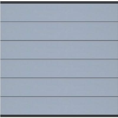 Systemzaun Kingston XL PVC 178 x 175 cm Dekor Silbergrau Silbergrau