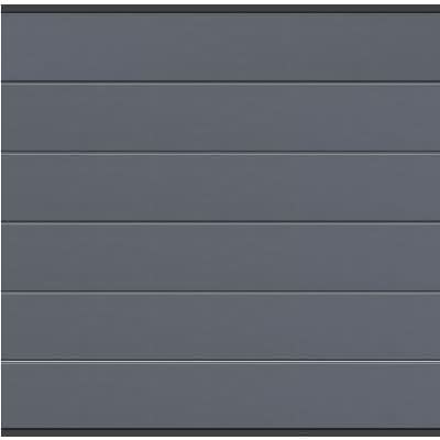 Systemzaun Kingston XL PVC 178 x 175 cm Dekor Basaltgrau Basaltgrau