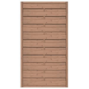 Dichtzaun Madras 100x180 cm geschlossen Fichte hellbraun 100 x 180 cm geschlossen | Fichte Hellbraun