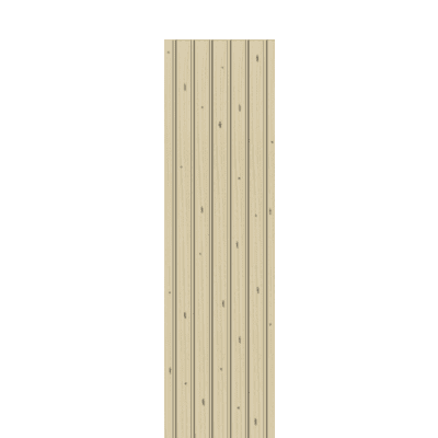 Wandelement 535x1935 mm, Rundkantenprofilbretter, Fichte KVH natur 535 mm | 1935 mm | Fichte KVH natur