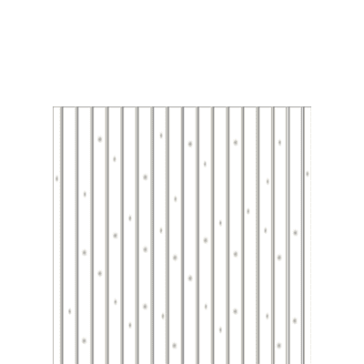 Carport Wandelement 1500 x 1500 mm, aus Rundkantenprofilbretter, Fichte weiß grundiert 1500 mm | 1500 mm | Fichte Leimholz weiß