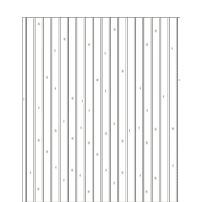 Carport Wandelement 1652,5 x 1935 mm, aus Rundkantenprofilbretter, Fichte weiß grundiert 1652,5 mm | 1935 mm | Fichte Leimholz weiß
